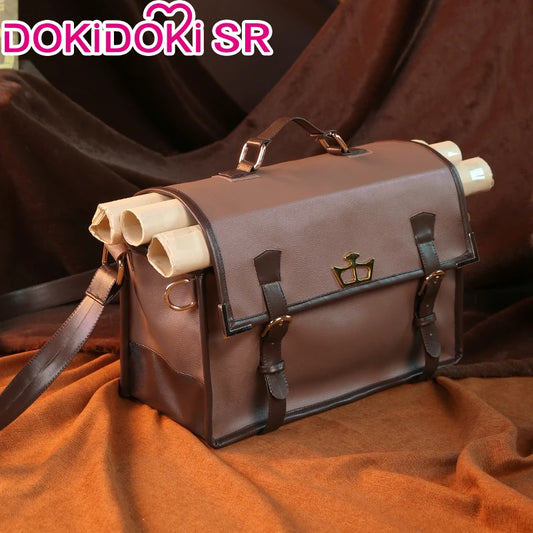 IN STOCK Elaina Wig / Backpack  DokiDoki Manga Wandering Witch: The Journey of Elaina CosplayWomen Costume Cosplay Backpack