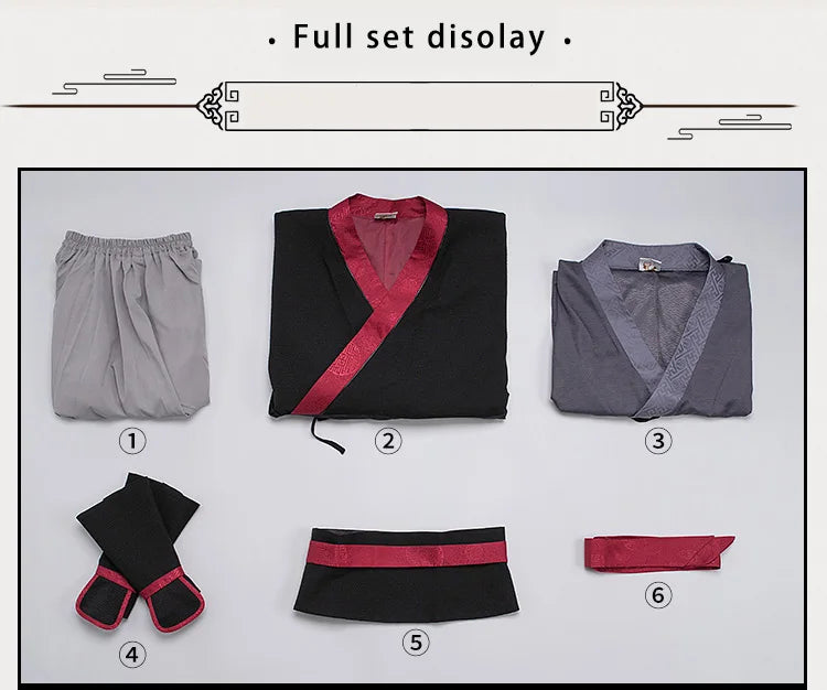 IN STOCK Mo Xuanyu Cosplay Dao Mo To Shi Cosplay DokiDoki-SR Mo Xuan Yu Cosplay Costume Men Mo Dao Zu Shi  Cosplay