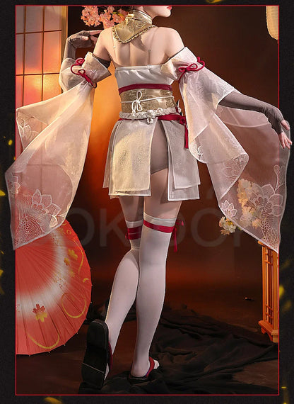 Tsuchimikado Kurumi Game Naraka: Bladepoint Cosplay DokiDoki-SR Naraka: Bladepoint Cosplay Tsuchimikado Kurumi New Skin Costume