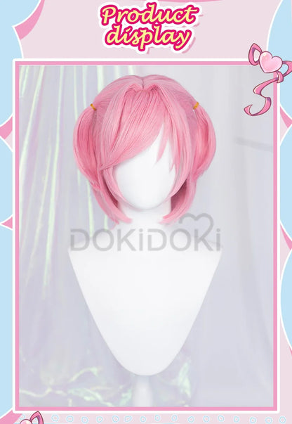 IN STOCK Natsuki Wig GAME Doki Doki Literature Club Cosplay Wig DokiDoki  Literature Club Cosplay Natsuki Wig Headdress