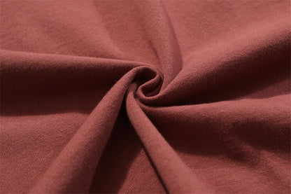 ZODF Fashion Spring Summer Washed Solid T Shirts For Men Loose Unisex 310gsm Cotton Heavy Weight T-Shirt Brand Tops HY0064