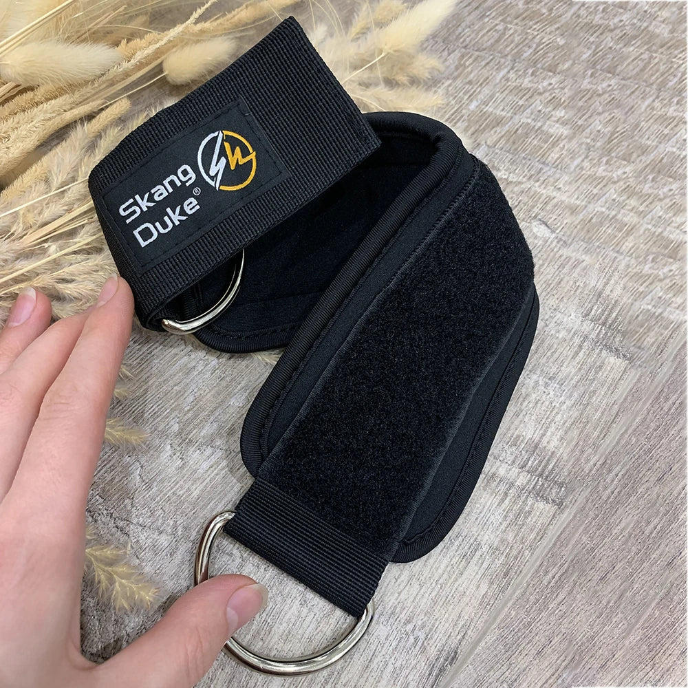 Fitness Ankle Band Padded Double D-Ring Adjustable Weight Leg Training Support 1pc/2pc/3pc