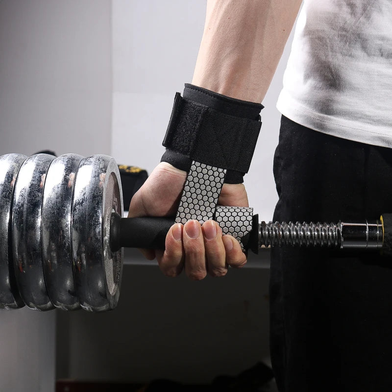 Lifting Wrist Straps for Weightlifting Bodybuilding Powerlifting Strength Training Deadlifts Dumbbells Workout Support
