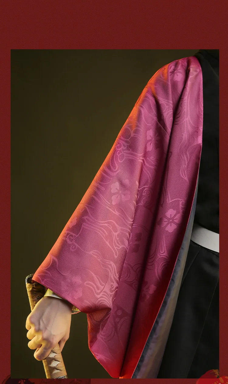 Tomiokaa Giyuu Cosplay Costume Anime Dokidoki-SR Men Costume Kimono Uniform Giyuu Haori Cosplay