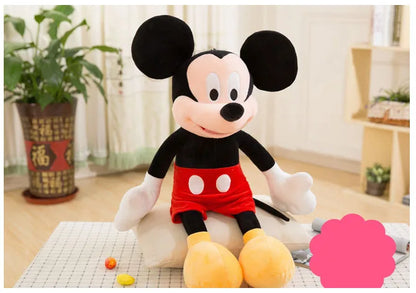 30-70cm Classic Minnie Mickey Mouse Kawaii Stuffed Plush Toys Children Throw Pillow Doll Birthday Girlfriend Girl Couples Gift