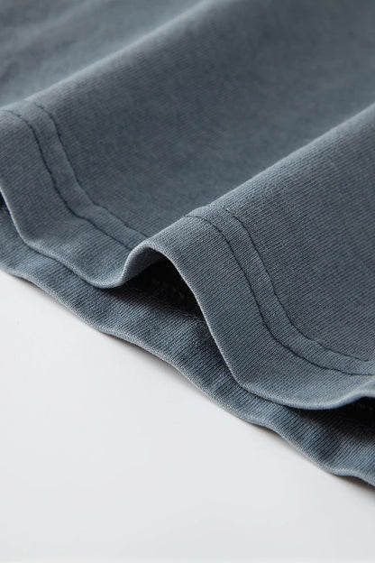 ZODF 2024 Summer Men 200gsm Washed Cotton Solid T Shirts Loose Unisex Male Casual Basic Comfortable T-Shirt Brand Tees HY0254