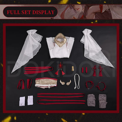 Tsuchimikado Kurumi Game Naraka: Bladepoint Cosplay DokiDoki-SR Naraka: Bladepoint Cosplay Tsuchimikado Kurumi New Skin Costume