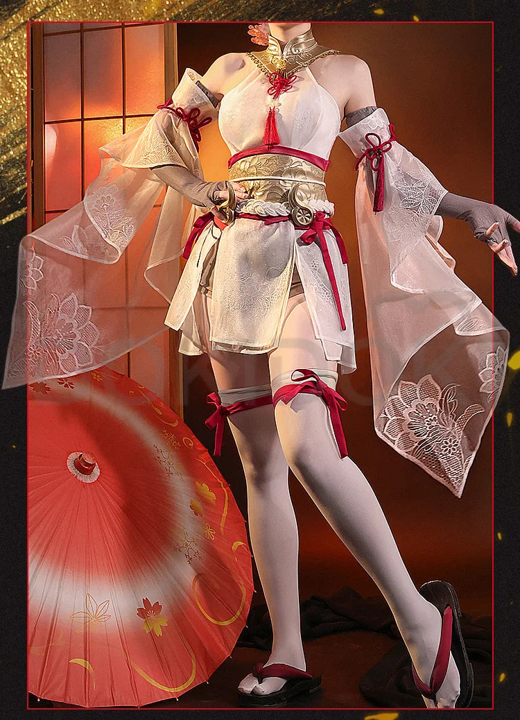 Tsuchimikado Kurumi Game Naraka: Bladepoint Cosplay DokiDoki-SR Naraka: Bladepoint Cosplay Tsuchimikado Kurumi New Skin Costume