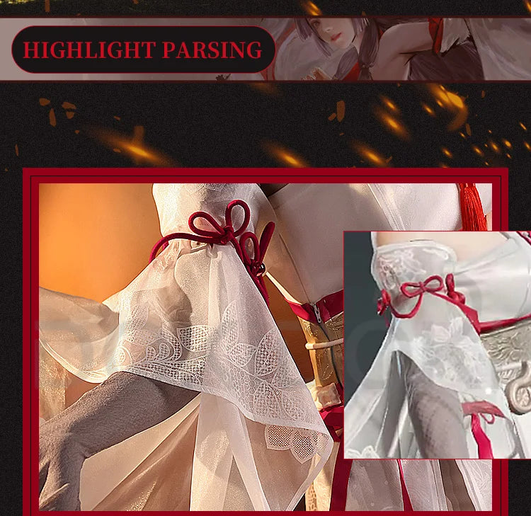 Tsuchimikado Kurumi Game Naraka: Bladepoint Cosplay DokiDoki-SR Naraka: Bladepoint Cosplay Tsuchimikado Kurumi New Skin Costume