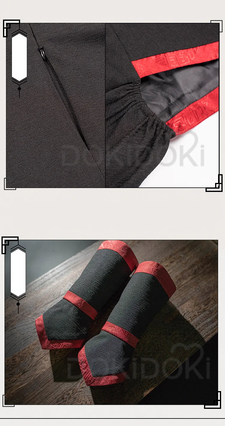 【Official】IN STOCK Wei Wu Xian Cosplay Costume Mo Dao Zu Shi Cosplay DokiDoki-SR Men Wei Wuxian Teenager Cosplay