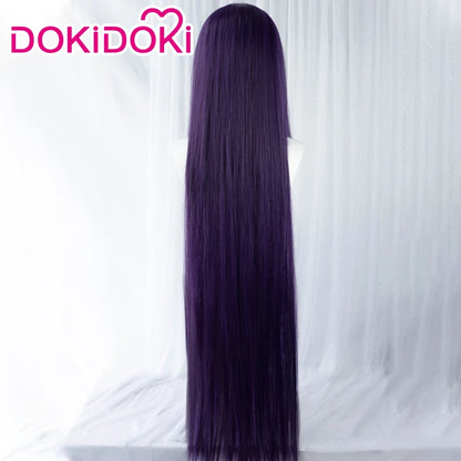 DokiDoki Hololive English Cosplay Ninomae Ina’nis Wig Cute Wig Hololive English Cosplay Hair Ninomae Ina’nis Wig