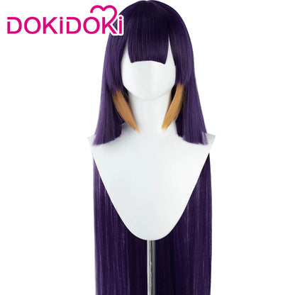 DokiDoki Hololive English Cosplay Ninomae Ina’nis Wig Cute Wig Hololive English Cosplay Hair Ninomae Ina’nis Wig