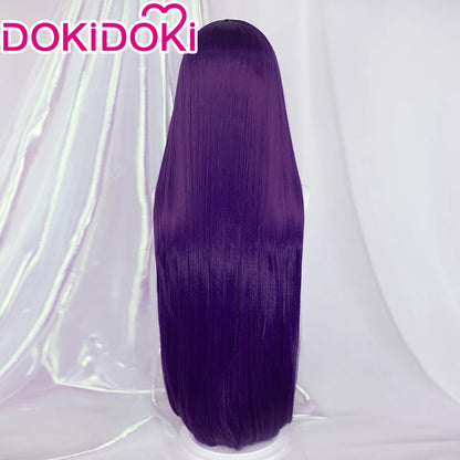IN STOCK Yuri Wig GAME Doki Doki Literature Club Cosplay Wig DokiDoki  Long Purple Hair Literature Club Cosplay Wigs