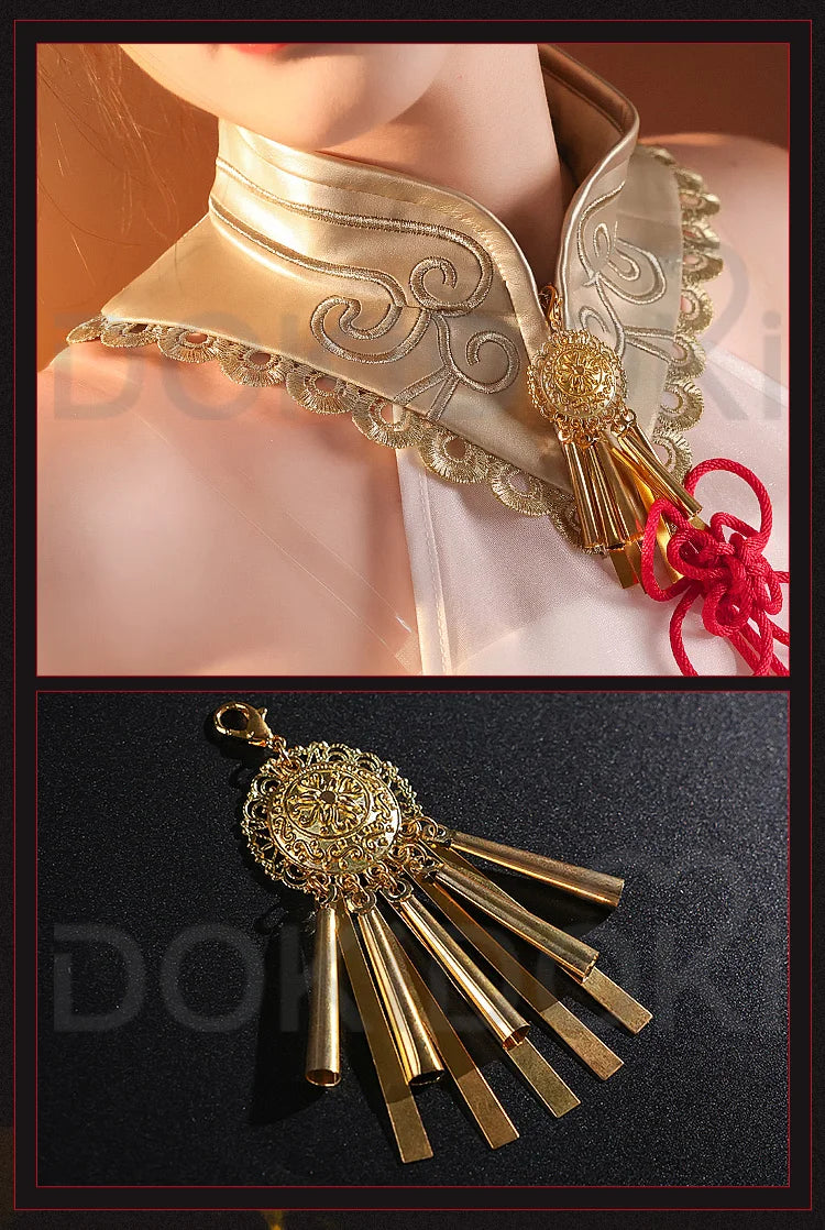 Tsuchimikado Kurumi Game Naraka: Bladepoint Cosplay DokiDoki-SR Naraka: Bladepoint Cosplay Tsuchimikado Kurumi New Skin Costume