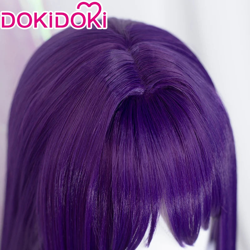 IN STOCK Yuri Wig GAME Doki Doki Literature Club Cosplay Wig DokiDoki  Long Purple Hair Literature Club Cosplay Wigs