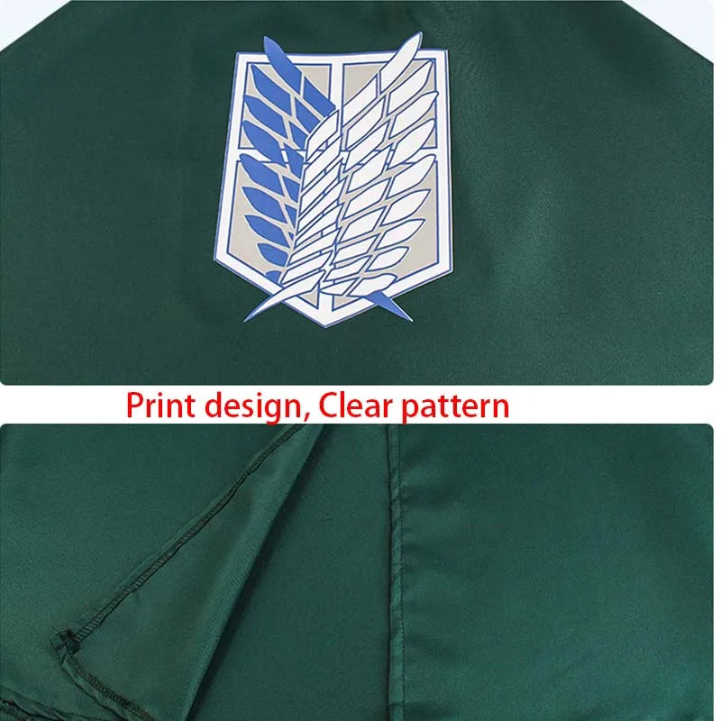 Attack On Titan Levi Ackerman Cosplay Set Adult Cotton Polyester