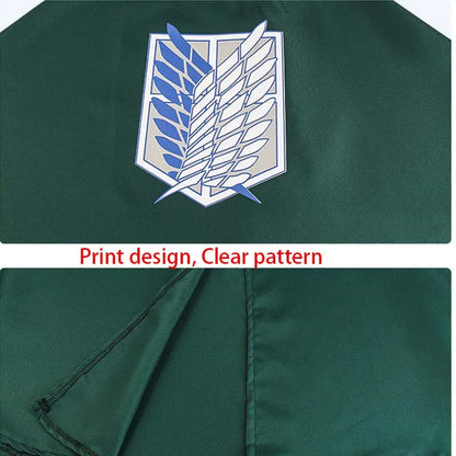 Attack On Titan Levi Ackerman Cosplay Set Adult Cotton Polyester