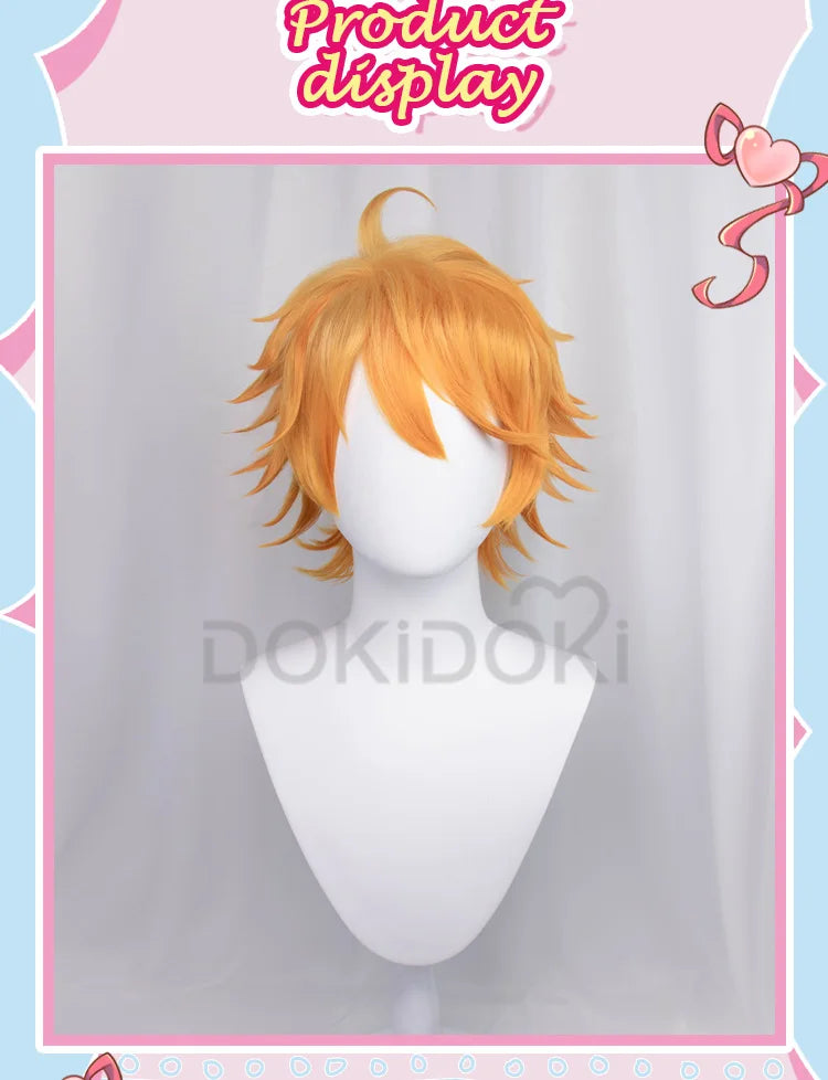 Dokidoki The Promised Neverland Cosplay Emma Wig  The Promised Neverland Emma Wig