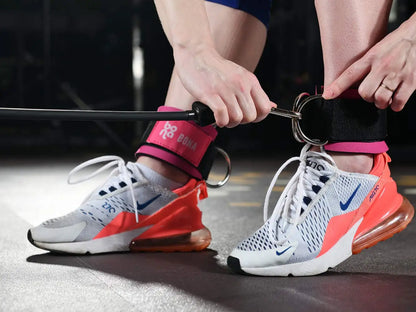 Fitness Ankle Band Padded Double D-Ring Adjustable Weight Leg Training Support 1pc/2pc/3pc