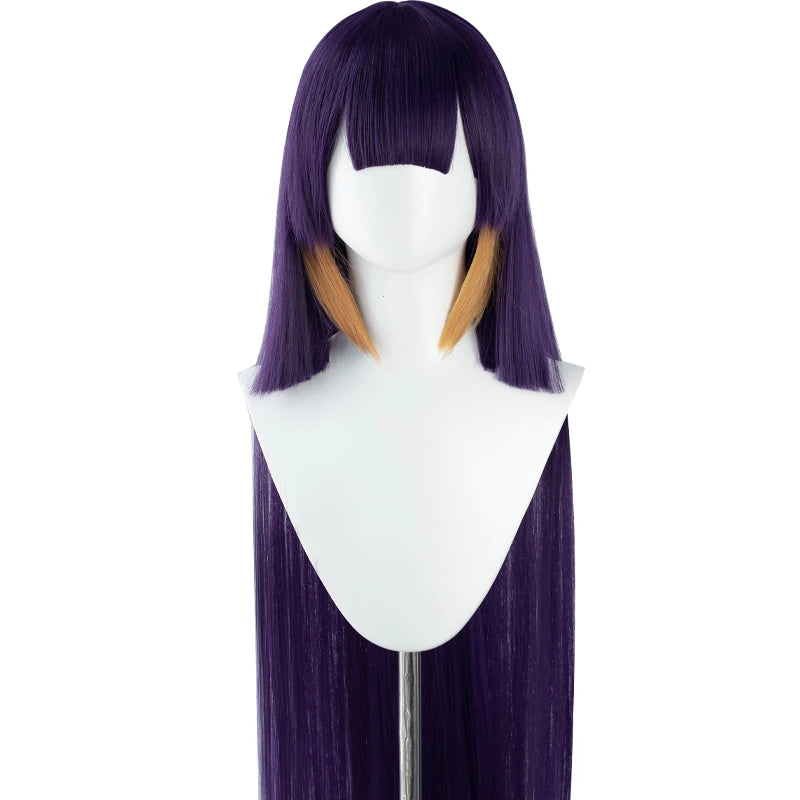 DokiDoki Hololive English Cosplay Ninomae Ina’nis Wig Cute Wig Hololive English Cosplay Hair Ninomae Ina’nis Wig