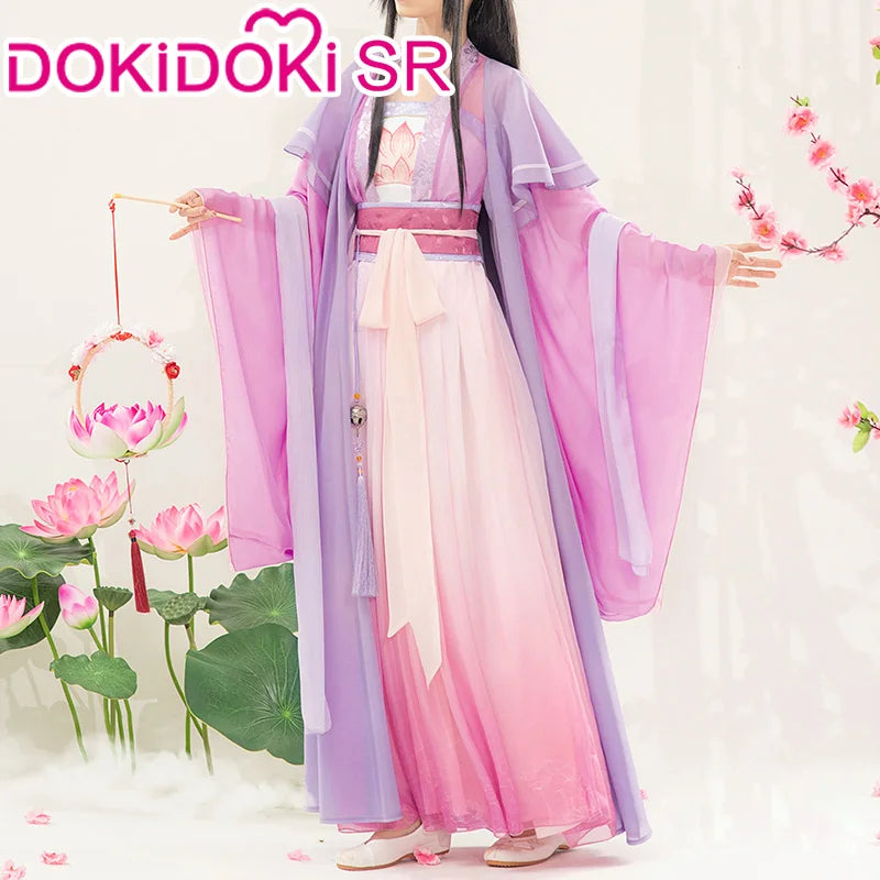 Jiang Yan Li Cosplay Costume Anime Mo Dao Zu Shi DokiDoki-SR Women Halloween Costume Chinese Style Dress Adult