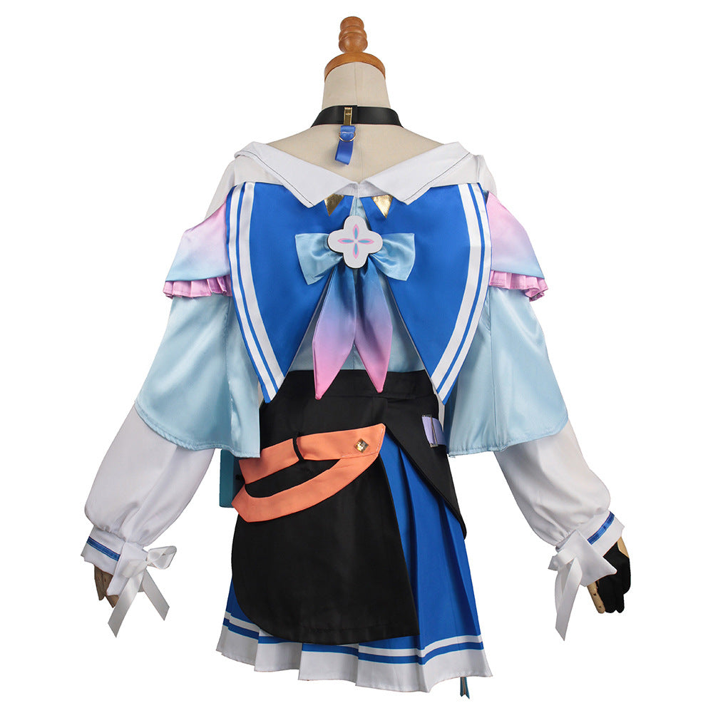 Honkai Star Rail March 7th Cosplay Costume Big Size Cotton Polyester