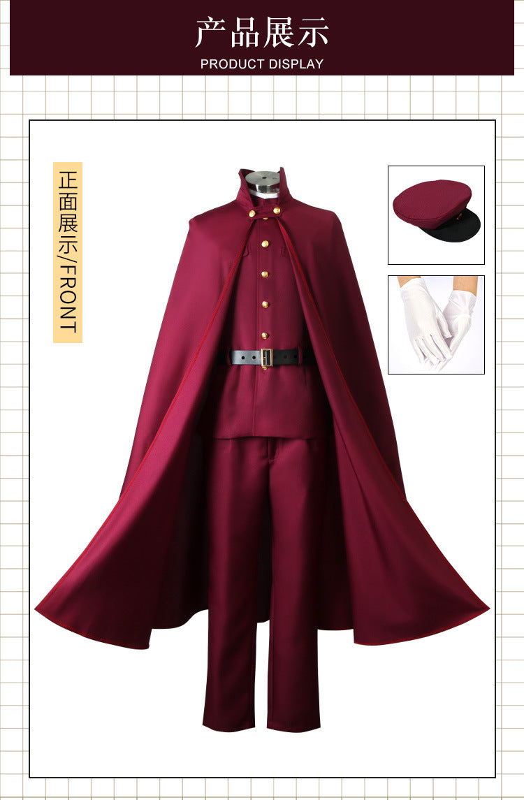 Bungo Stray Dogs Okura Tetchō Suehiro Cosplay Costume Cotton Polyester