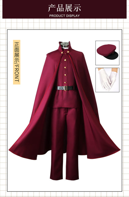 Bungo Stray Dogs Okura Tetchō Suehiro Cosplay Costume Cotton Polyester