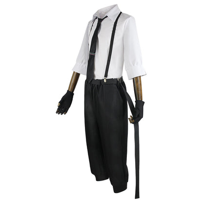 Bungo Stray Dogs Nakajima Atsushi Cosplay Set Cotton Polyester