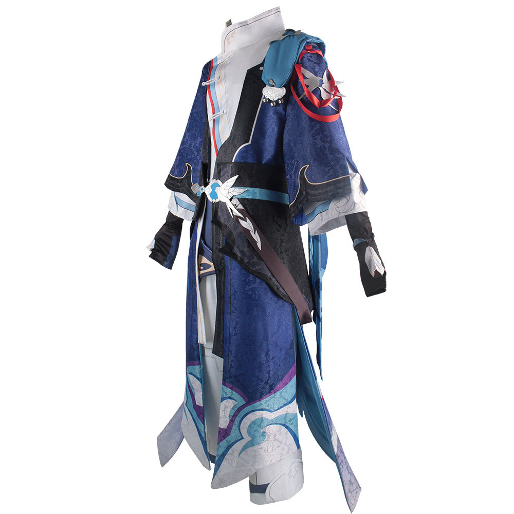 HOMCHEE TRENDS Yanqing Cosplay Costume Big Size Cotton Polyester