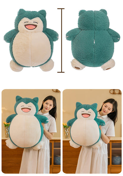 30/45/60CM Big Size Pokémon Cute Snorlax Plush Toy Cartoon Anime Plushies Peluche Home Decor Sleeping Pillow Children Toy Gift