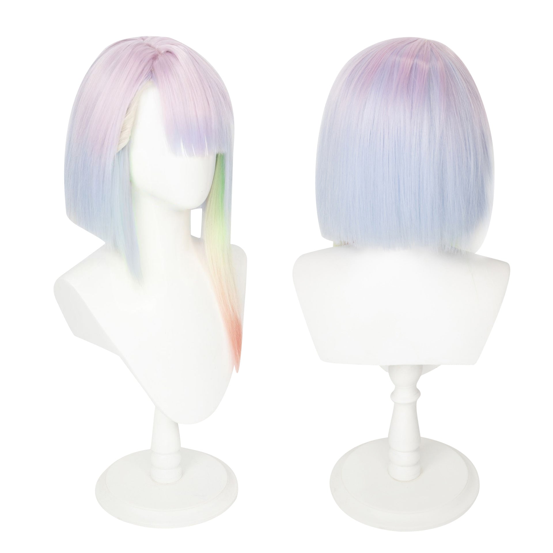 NONE Lucy Cosplay Wig 45cm High-Temperature Fibre - lucy wig