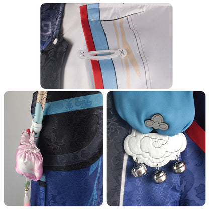 HOMCHEE TRENDS Yanqing Cosplay Costume Big Size Cotton Polyester
