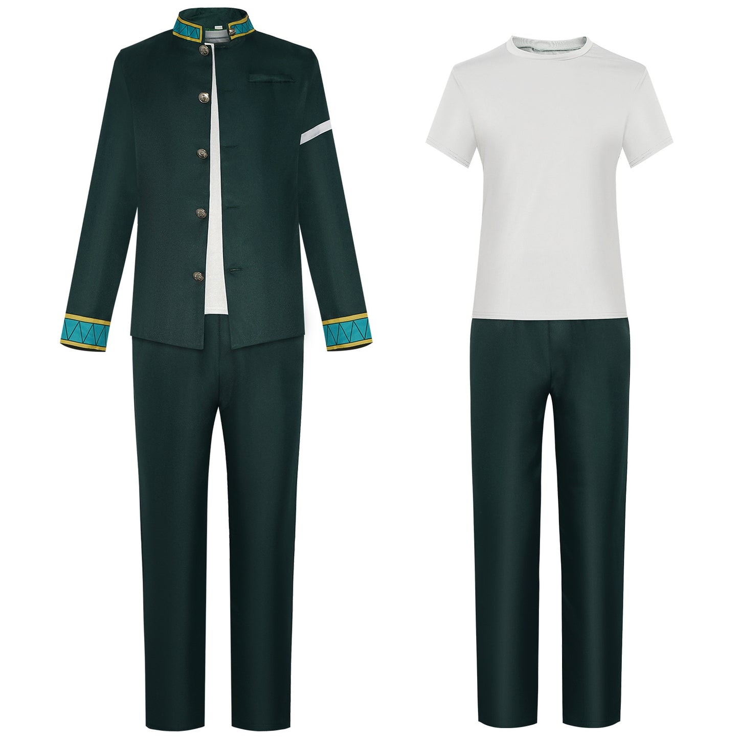 HOMCHEE TRENDS CosCN Hayato Suo School Uniform Set Cotton Polyester
