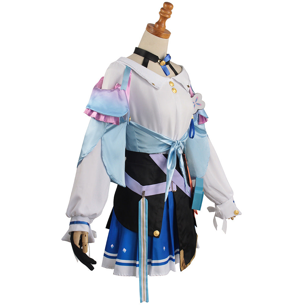 Honkai Star Rail March 7th Cosplay Costume Big Size Cotton Polyester
