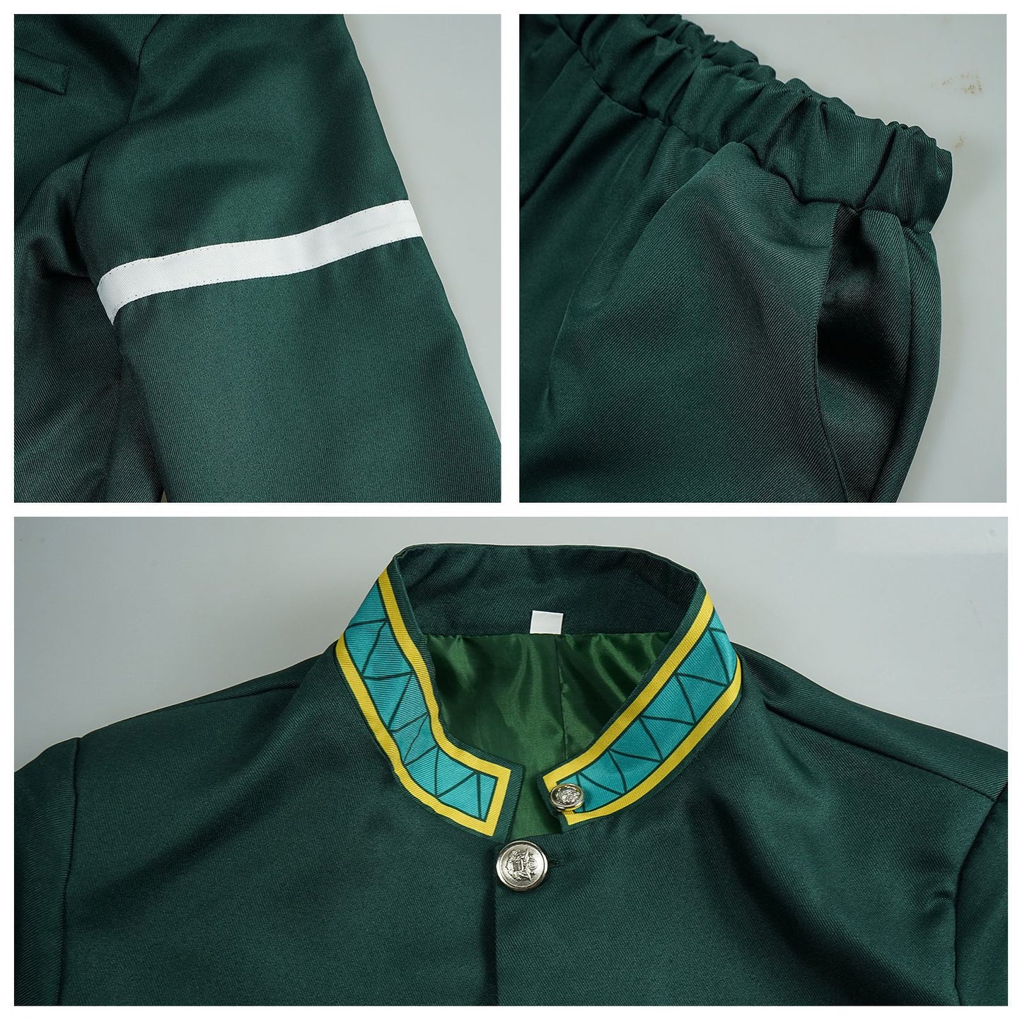 HOMCHEE TRENDS CosCN Hayato Suo School Uniform Set Cotton Polyester