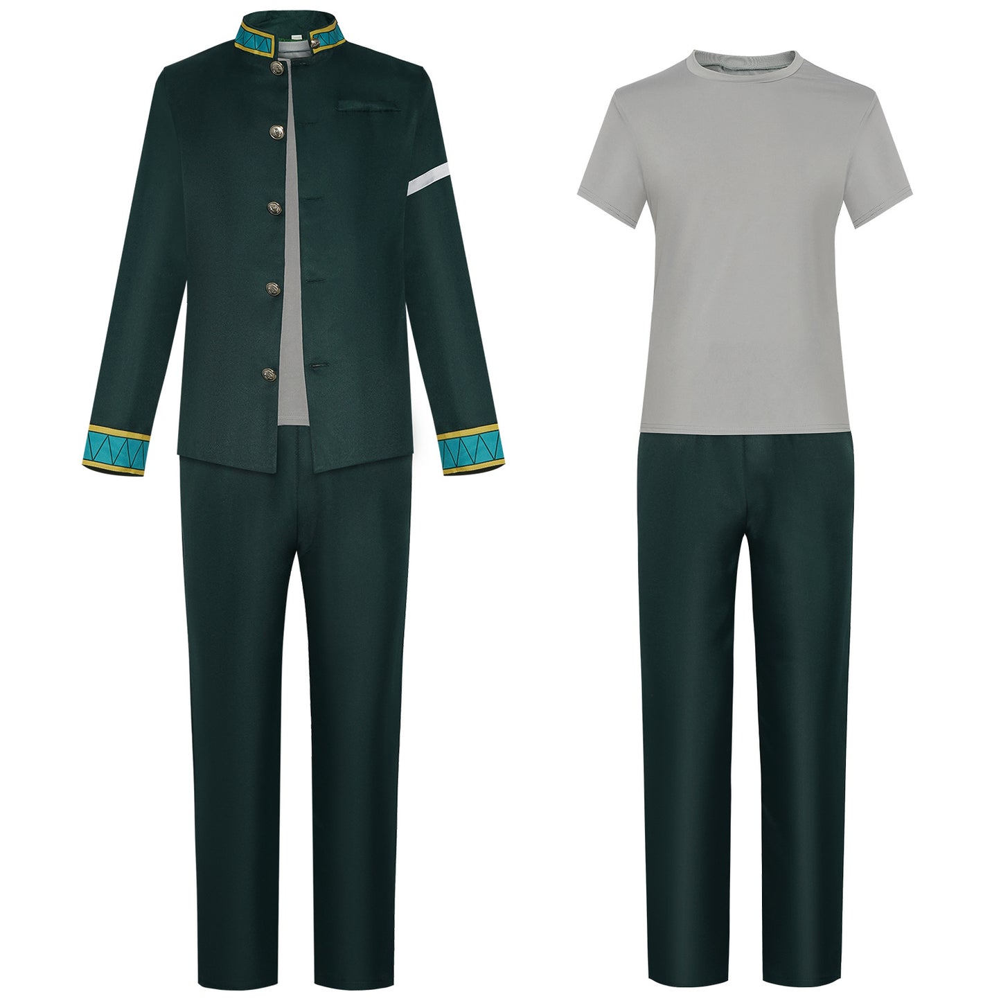 HOMCHEE TRENDS CosCN Hayato Suo School Uniform Set Cotton Polyester
