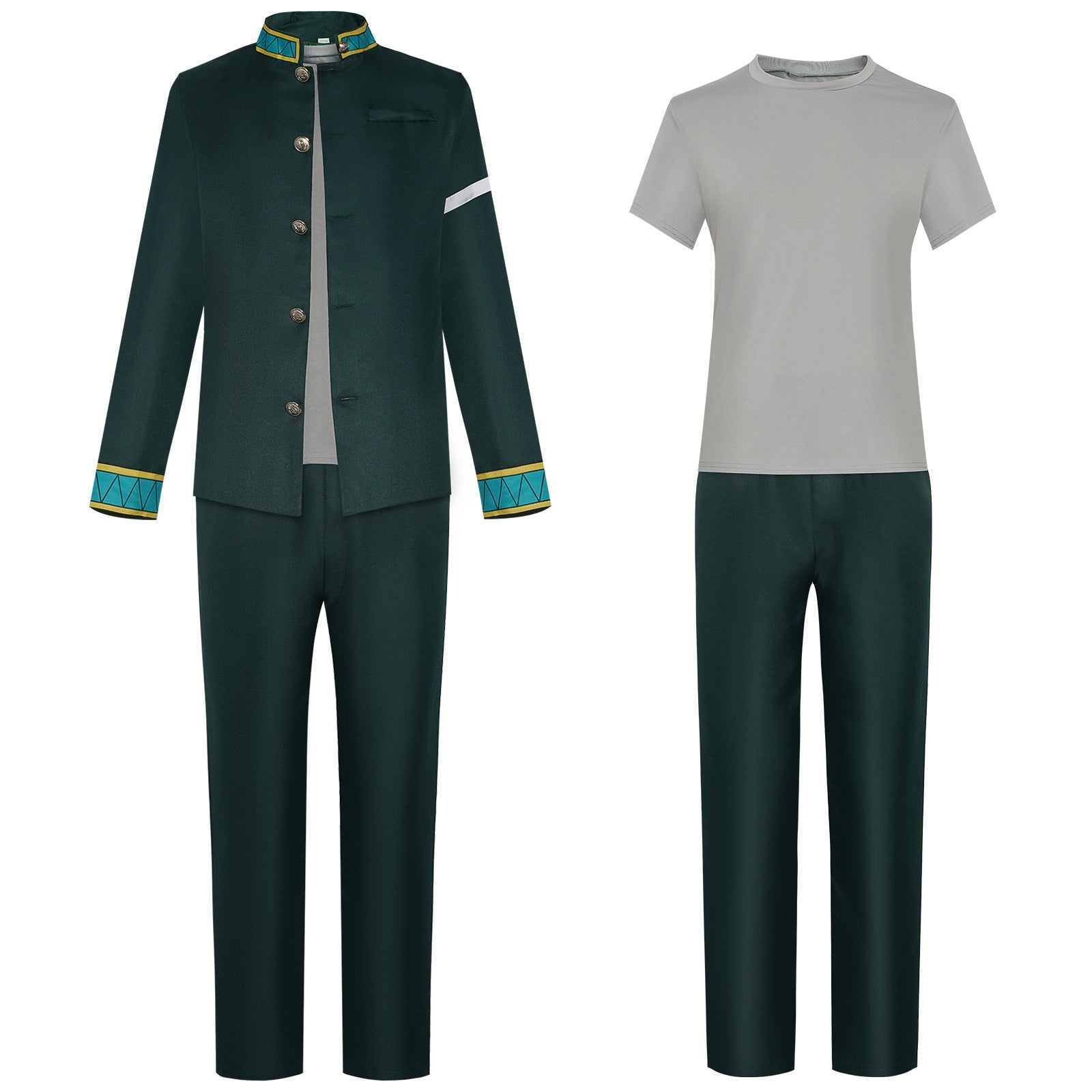 HOMCHEE TRENDS CosCN Hayato Suo School Uniform Set Cotton Polyester