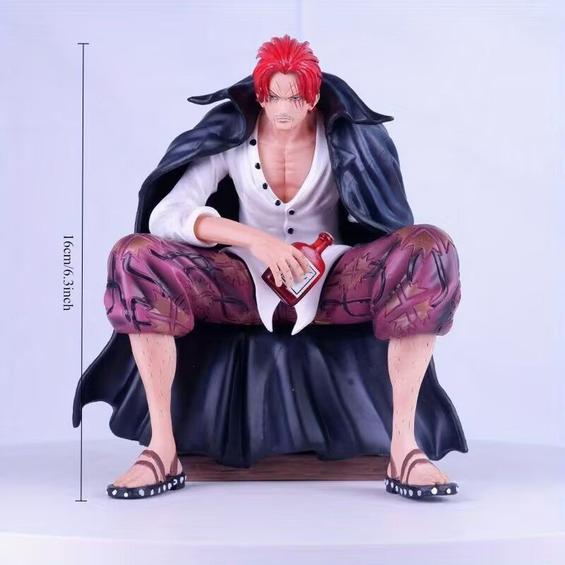 New 2025 Anime One Piece Silvers Rayleigh Action Figures Pvc Model Statue Room Collection Decoration Ornament Toy Birthday Gift