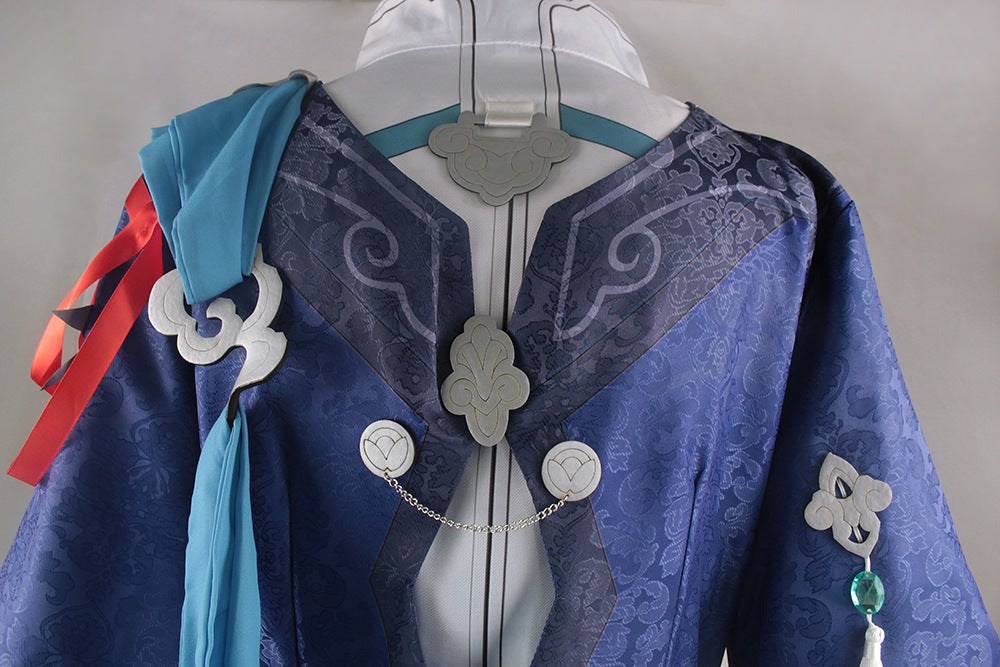 HOMCHEE TRENDS Yanqing Cosplay Costume Big Size Cotton Polyester