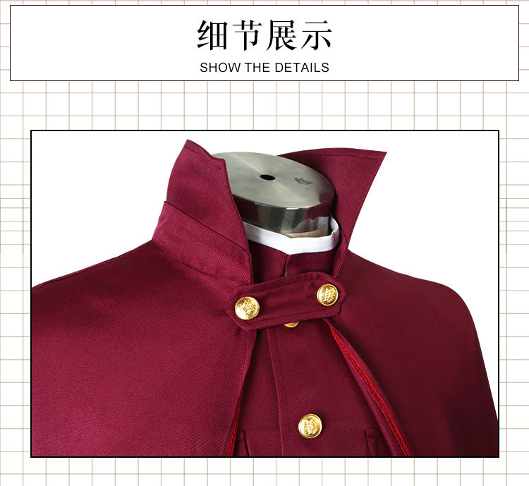 Bungo Stray Dogs Okura Tetchō Suehiro Cosplay Costume Cotton Polyester