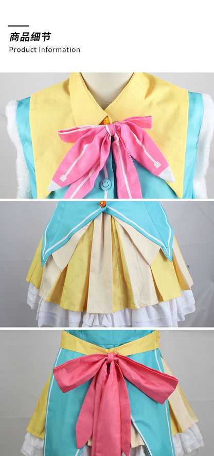 Project Sekai Kusanagi Nene Cosplay Costume Set Cotton Polyester