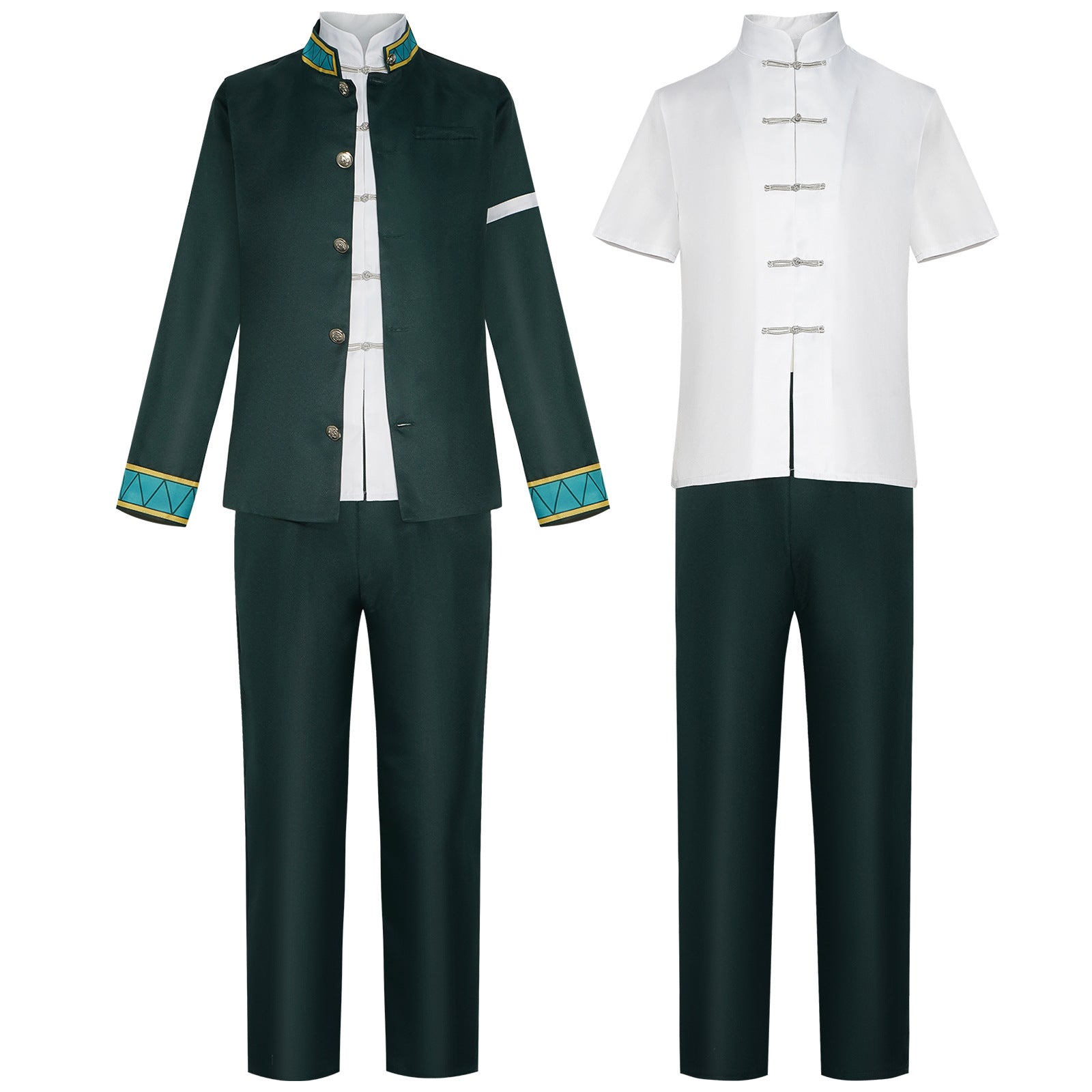 HOMCHEE TRENDS CosCN Hayato Suo School Uniform Set Cotton Polyester