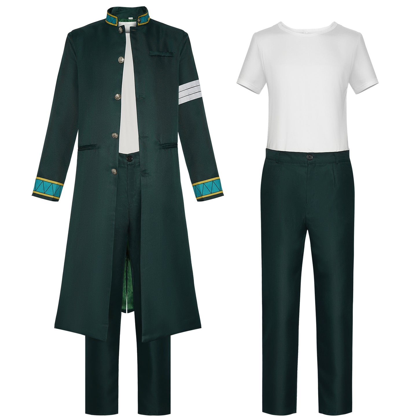HOMCHEE TRENDS CosCN Hayato Suo School Uniform Set Cotton Polyester