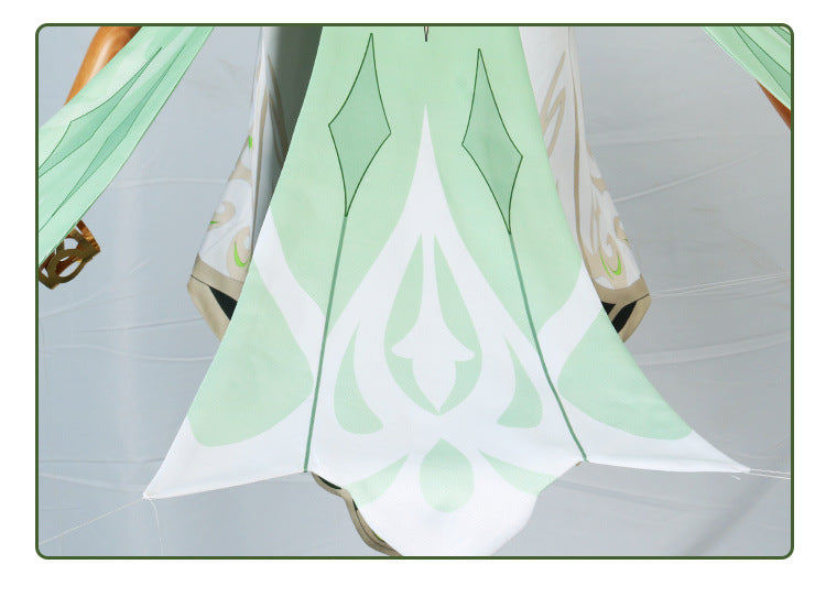 Genshin Impact Nahida Cosplay Costume Set Cotton Polyester