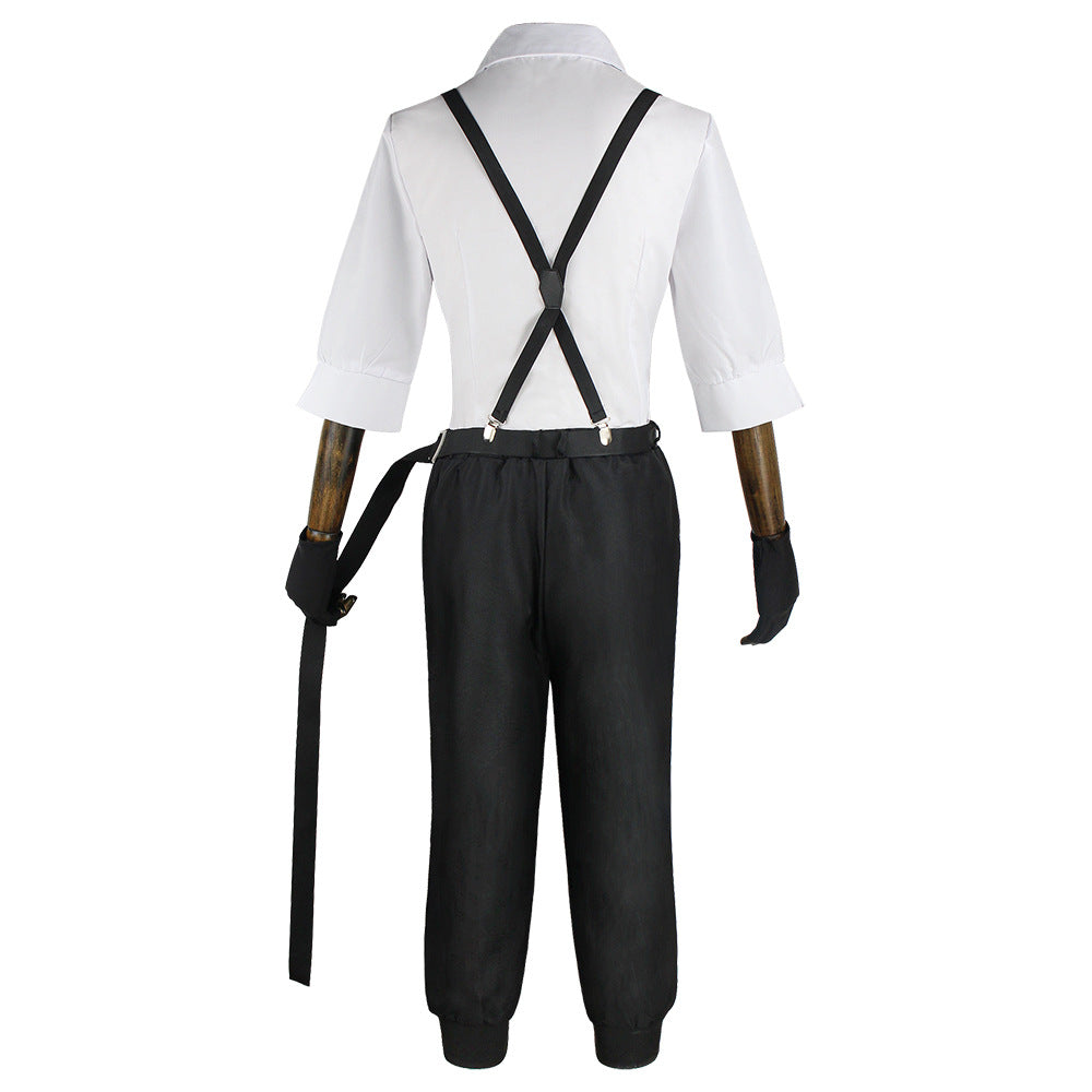 Bungo Stray Dogs Nakajima Atsushi Cosplay Set Cotton Polyester