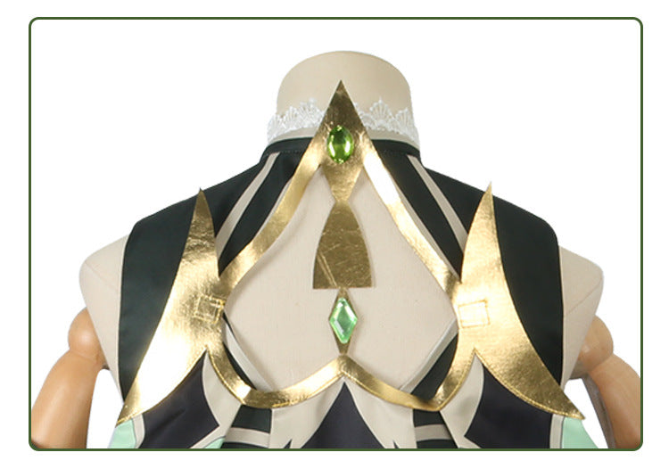 Genshin Impact Nahida Cosplay Costume Set Cotton Polyester