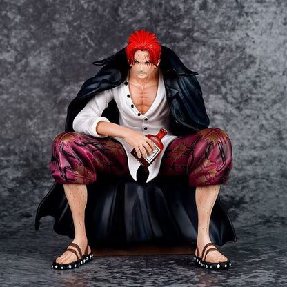 New 2025 Anime One Piece Silvers Rayleigh Action Figures Pvc Model Statue Room Collection Decoration Ornament Toy Birthday Gift