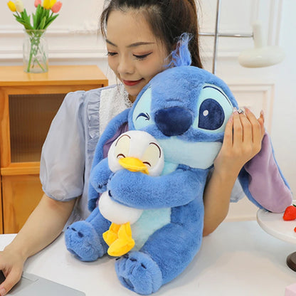 67cm Big Size Disney Lilo & Stitch Anime Plush Stuffed Doll Room Kawaii Plushies Pillow Decorations Children's Holiday Gifts