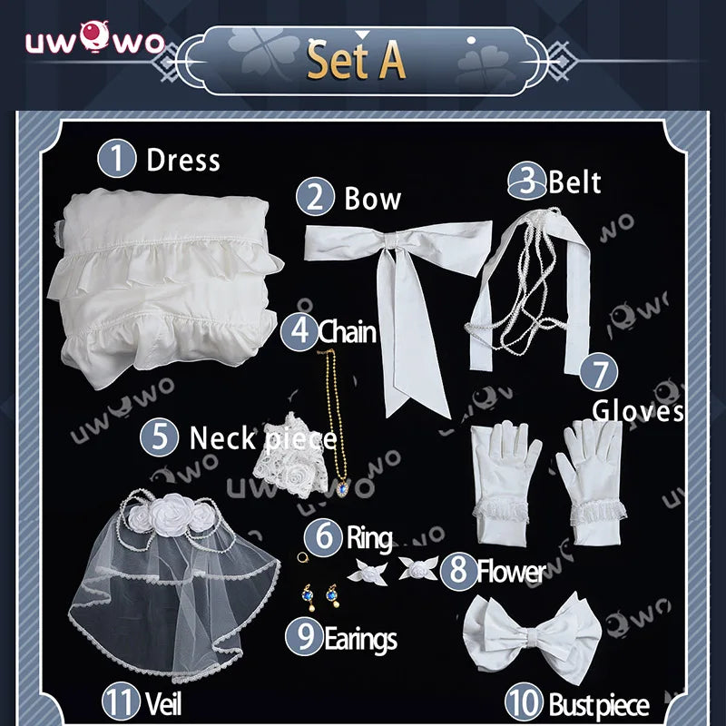 UWOWO Collab Series: Game Identity V Bloody Queen Mary Cosplay Costume Women Cosplay Outfit